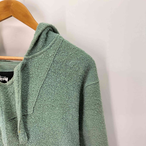 ステューシー Stussy 18SS Baja Poncho Hoodie シャドーマン パイル地 メキシカン パーカー メキパ メンズ import:L