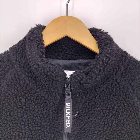 ミルクフェド MILKFED. ジップアップ ボア ブルゾン ジャケット メンズ JPN:M