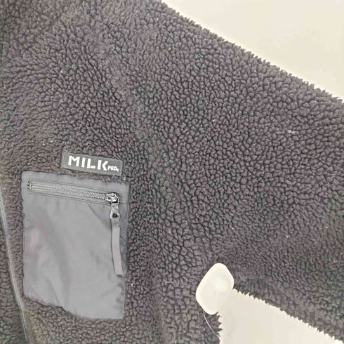 ミルクフェド MILKFED. ジップアップ ボア ブルゾン ジャケット メンズ JPN:M