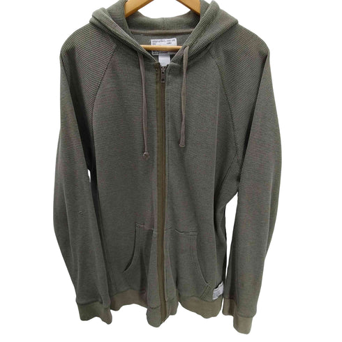 ステューシー Stussy 00S AUTHENTIC OUTER GEAR サーマル フルジップ パーカー メンズ import:XL