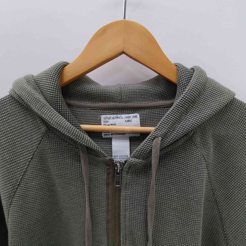 ステューシー Stussy 00S AUTHENTIC OUTER GEAR サーマル フルジップ パーカー メンズ import:XL