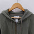 ステューシー Stussy 00S AUTHENTIC OUTER GEAR サーマル フルジップ パーカー メンズ import:XL