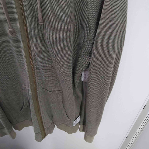 ステューシー Stussy 00S AUTHENTIC OUTER GEAR サーマル フルジップ パーカー メンズ import:XL