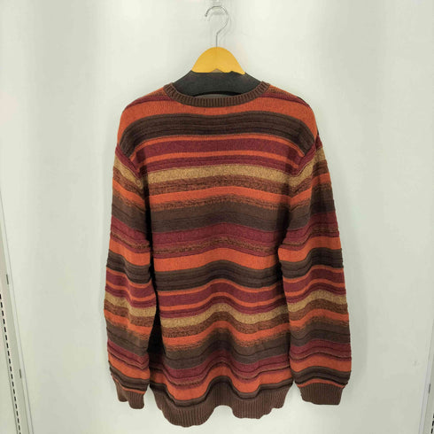 ヴァンヒューゼン VAN HEUSEN 90s 3D コットンニットセーター メンズ import:XL