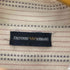 エンポリオアルマーニ EMPORIO ARMANI 90S 織り 刺繍 ストライプ プリーツポケット ボタンダウン L/S シャツ メンズ import:L
