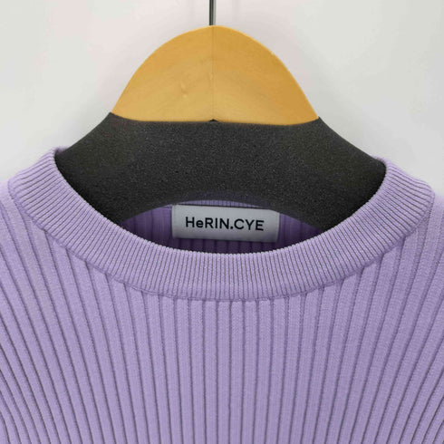 ヘリンドットサイ HeRIN.CYE Sheer knit compilation tops レディース FREE