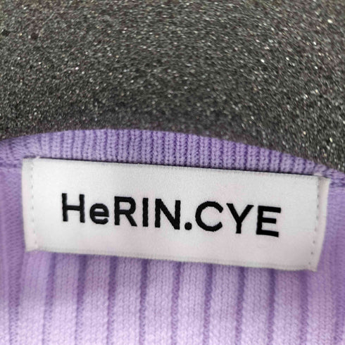 ヘリンドットサイ HeRIN.CYE Sheer knit compilation tops レディース FREE