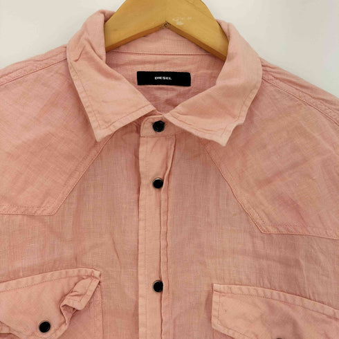 ディーゼル DIESEL リネンウエスタンシャツ メンズ import:XXL