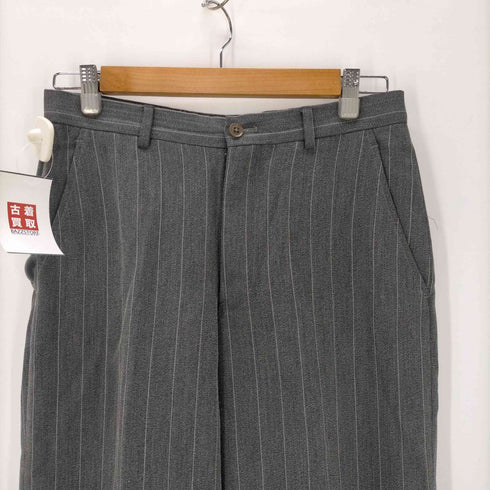 アルマーニコレツィオーニ ARMANI COLLEZIONI 90-00S チョークストライプ ストレート スラックス パンツ メンズ 44