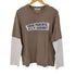 ビューティーアンドユースユナイテッドアローズ BEAUTY & YOUTH UNITED ARROWS 25SS CABARET POVAL キャバレーポバール 別注 P/P レイヤード Tシャツ メンズ JPN:M