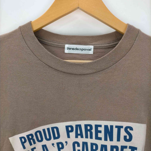 ビューティーアンドユースユナイテッドアローズ BEAUTY & YOUTH UNITED ARROWS 25SS CABARET POVAL キャバレーポバール 別注 P/P レイヤード Tシャツ メンズ JPN:M