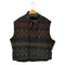 ウールリッチ WOOLRICH 80-90s USA製 NORDIC NAVAJO 裏キルティング ウールベスト メンズ import:XL