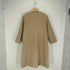 アンゴラ混ノーカラーコート レディース M-L