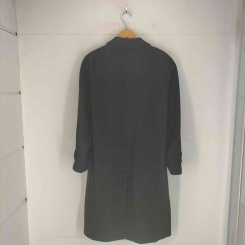 ZEE TRUST pure cashmere カシミヤ100比翼ステンカラーコート メンズ M