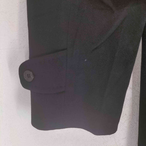 ZEE TRUST pure cashmere カシミヤ100比翼ステンカラーコート メンズ M