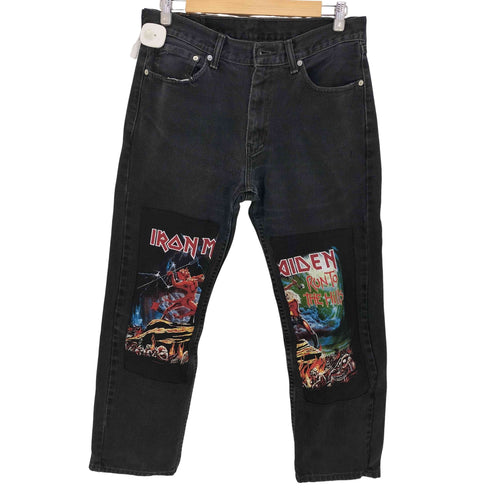 リーバイス Levis リメイク パッチワーク バンド ストレートデニム 505 メンズ W33L30