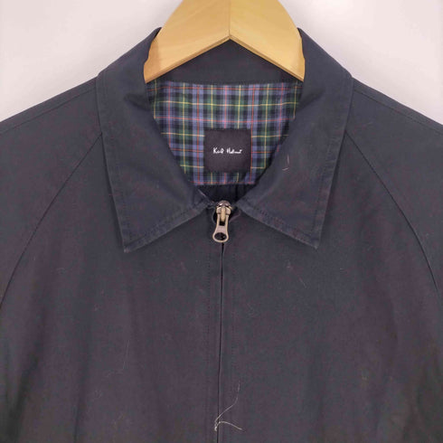 カールヘルム Karl Helmut GOLF 裏地チェック コットン スウィングトップジャケット メンズ