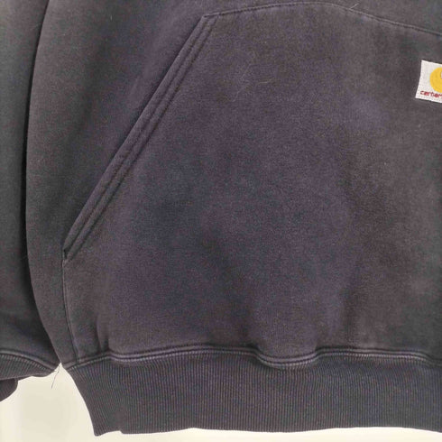 カーハート Carhartt 90-2000S メキシコ製 ナス紺 プルオーバーパーカー メンズ import:M