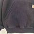 カーハート Carhartt 90-2000S メキシコ製 ナス紺 プルオーバーパーカー メンズ import:M