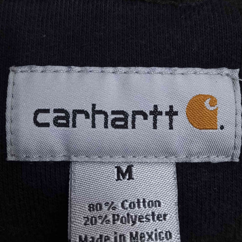 カーハート Carhartt 90-2000S メキシコ製 ナス紺 プルオーバーパーカー メンズ import:M