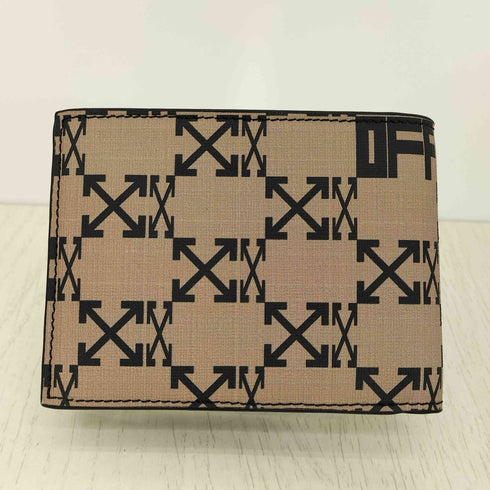 オフホワイト OFF-WHITE MONOGRAM BIFOLD WALLET BI-FOLD 二つ折り財布 メンズ
