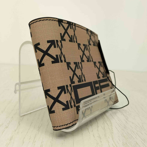 オフホワイト OFF-WHITE MONOGRAM BIFOLD WALLET BI-FOLD 二つ折り財布 メンズ