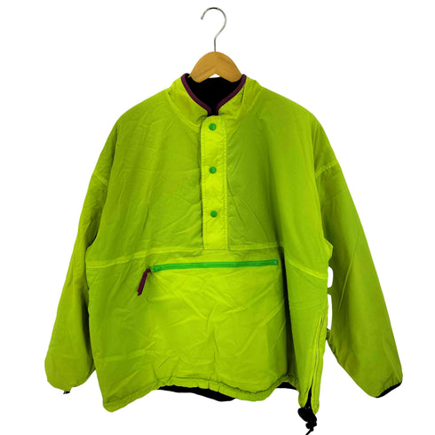 ギャップ Gap 90s OLD ナイロン リバーシブル ハーフジップフリース メンズ XL
