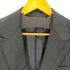 ジョルジオアルマーニ Giorgio Armani 10S イタリア製 VIRGIN WOOL バージンウール ストライプ 2B テーラード ノータック スラックス パンツ スーツ セットアップ メンズ 50