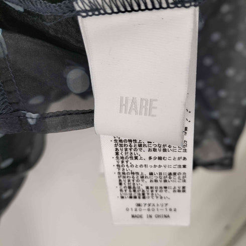 ハレ HARE アソート2WAYシアーボウタイシャツ レディース FREE