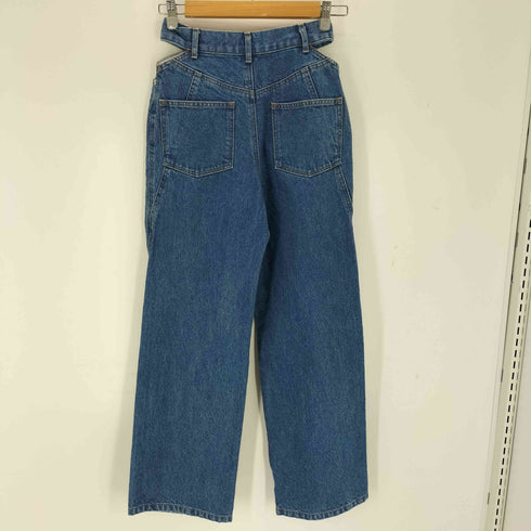 メゾンスペシャル MAISON SPECIAL サイドカットストレートデニム レディース JPN:36