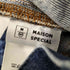 メゾンスペシャル MAISON SPECIAL サイドカットストレートデニム レディース JPN:36