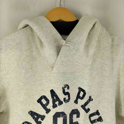 パパス papas ロゴプリント パーカー メンズ JPN:M