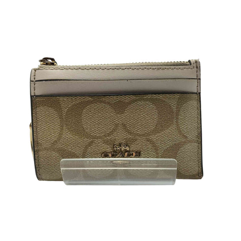 コーチ COACH ミニ スキニー ID ケース イン シグネイチャー コイン ケース レディース