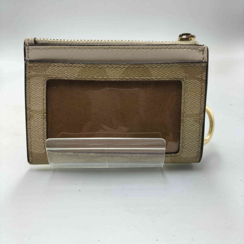 コーチ COACH ミニ スキニー ID ケース イン シグネイチャー コイン ケース レディース