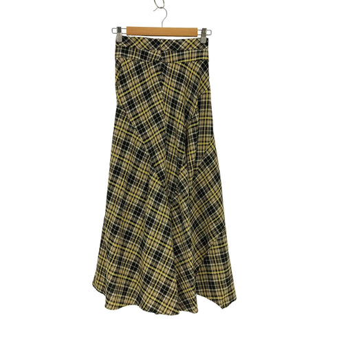 メゾンスペシャル MAISON SPECIAL Random Plaid Flare Skirt レディース JPN:36