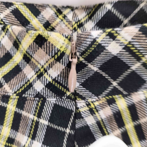 メゾンスペシャル MAISON SPECIAL Random Plaid Flare Skirt レディース JPN:36