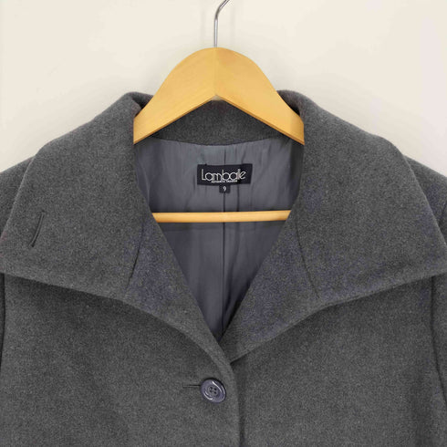 Lamballe アンゴラ混 チェスターコート レディース JPN:9号
