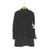 シーケーカルバンクライン ck Calvin Klein ウールアンゴラ ベルト付き ステンカラーコート メンズ import:M