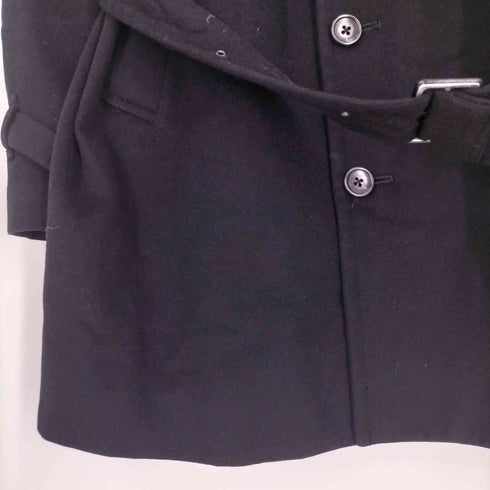 シーケーカルバンクライン ck Calvin Klein ウールアンゴラ ベルト付き ステンカラーコート メンズ import:M