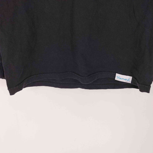 Diamond Supply Co. × DOGTOWN USA製 ワンポイント プリント クルーネック L/S Tシャツ メンズ import:M