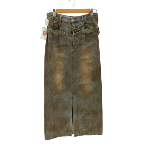 メゾンスペシャル MAISON SPECIAL 2way High Waist Denim Skirt レディース