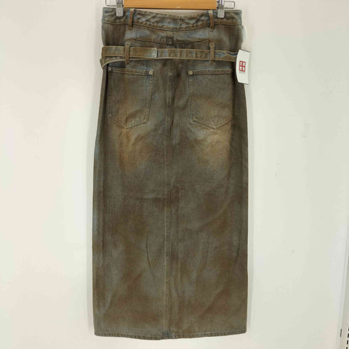 メゾンスペシャル MAISON SPECIAL 2way High Waist Denim Skirt レディース