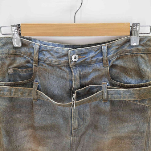 メゾンスペシャル MAISON SPECIAL 2way High Waist Denim Skirt レディース