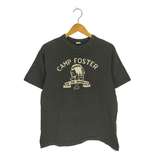ウエアハウス WAREHOUSE Lot 4601 CAMP FOSTER フロッキープリント Tシャツ メンズ JPN:L