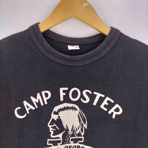 ウエアハウス WAREHOUSE Lot 4601 CAMP FOSTER フロッキープリント Tシャツ メンズ JPN:L