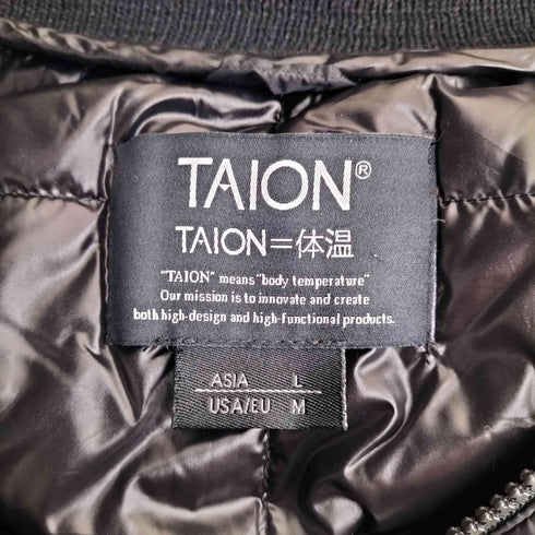 タイオン TAION 切替ニットジャケット メンズ import:M