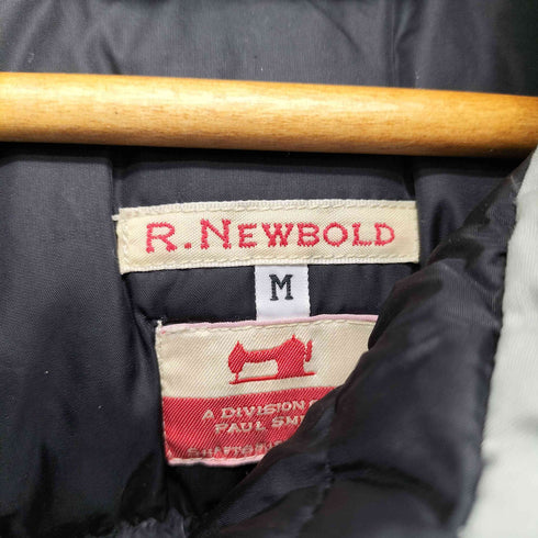 アールニューボールド R.NEWBOLD バイカラー フーデッド ダウンジャケット メンズ JPN:M