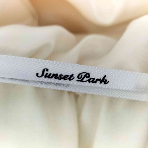 SUNSET PARK プリーツAラインミニスカート レディース JPN:M