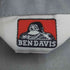 ベンデイビス BEN DAVIS 80S USA製 ハーフジップ S/S ワークシャツ メンズ import:M