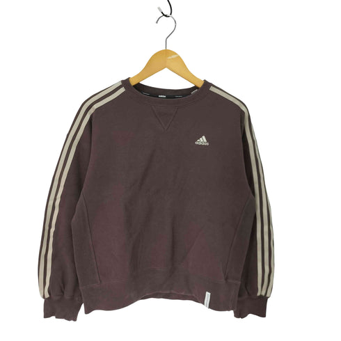 アディダス adidas エッセンシャルズ プラス スリーストライプス フレンチテリー クルーネックスウェットシャツ レディース import:S